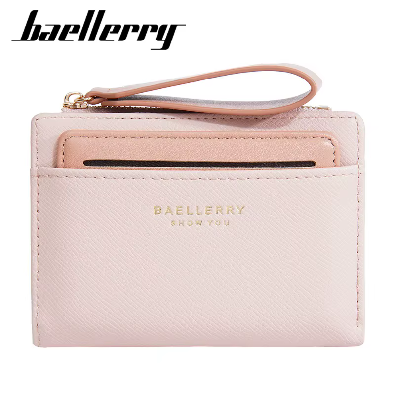 Portefeuille court multi-cartes Baellerry Slim pour femmes