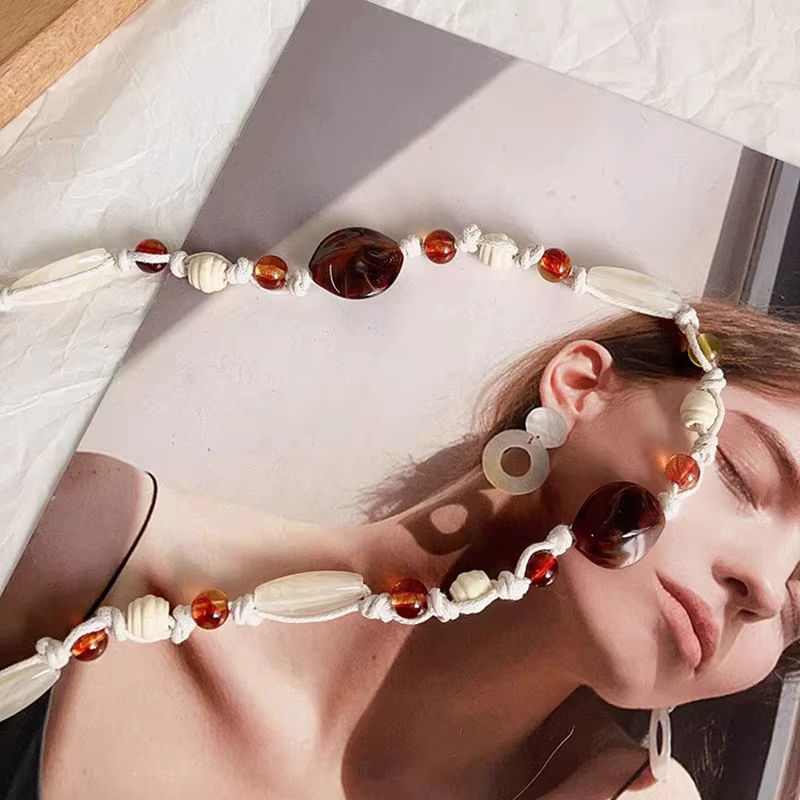 Cordon de taille tissé de Style bohème pour femmes