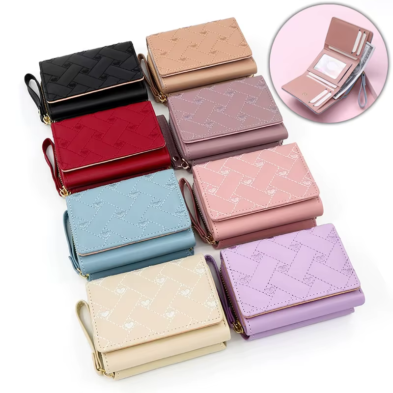 Portefeuilles pour femmes Kawaii mignon portefeuille de luxe concepteur dame