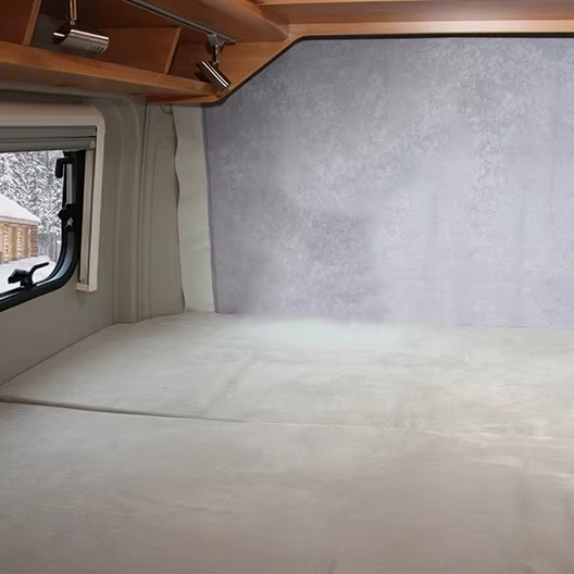 Rideau d'isolation de hayon pour Fiat Ducato X250 X290 Peugeot Boxer Citroën Relay Camping-car Rideau d'isolation de porte arrière