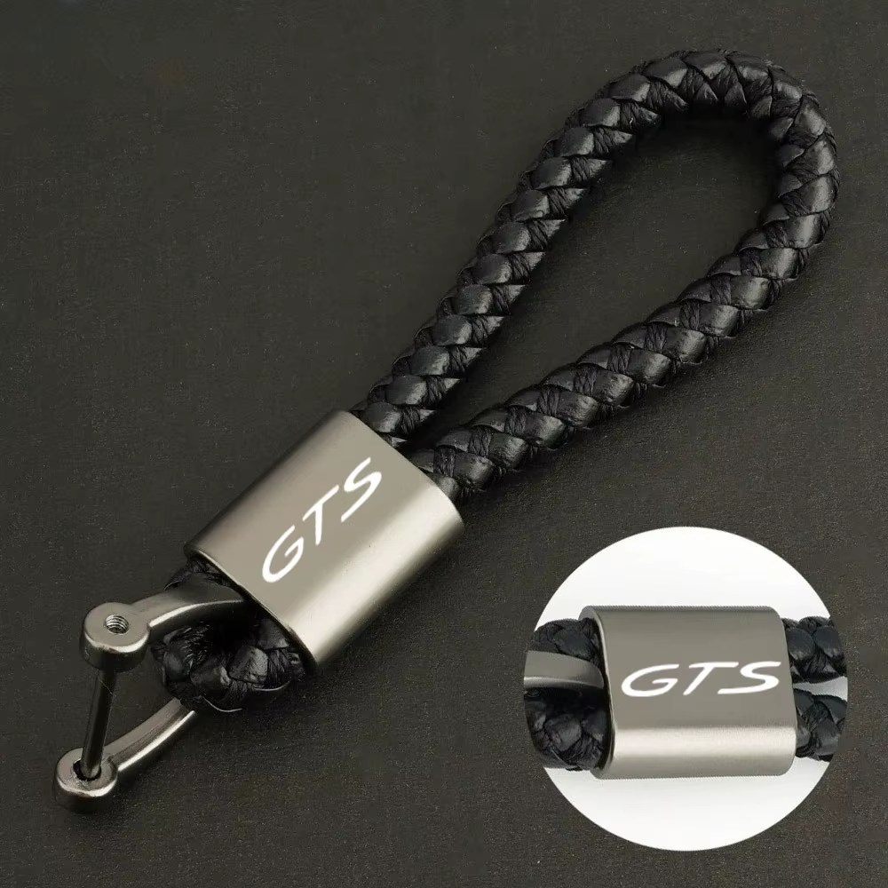 Porte-clés en corde tressée avec LOGO personnalisé
