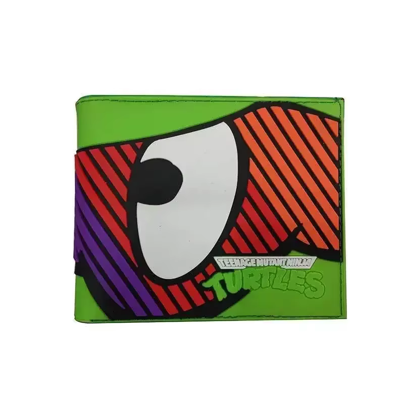 Teenage Mutant Ninja Turtles Anime Portefeuille Kawaii Porte-monnaie Mignon Dessin