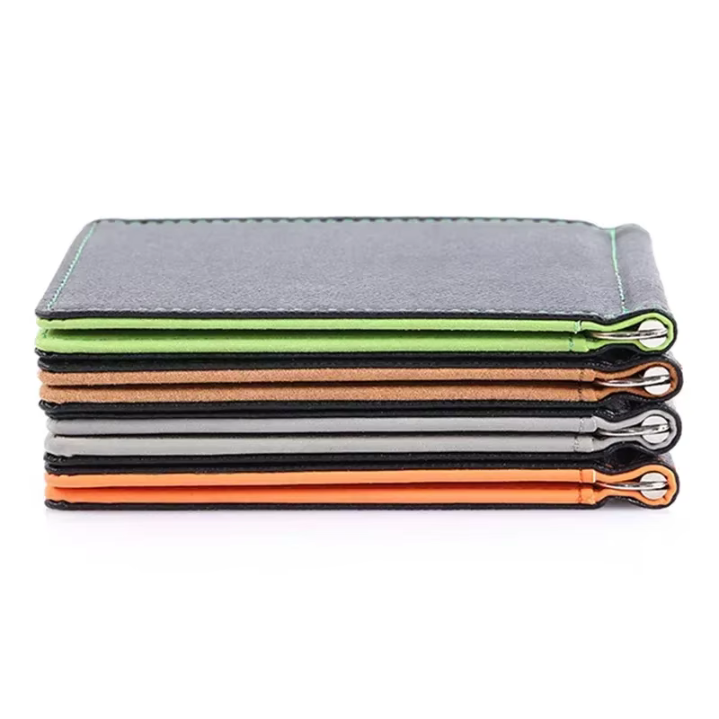 Portefeuille en cuir PU pour hommes