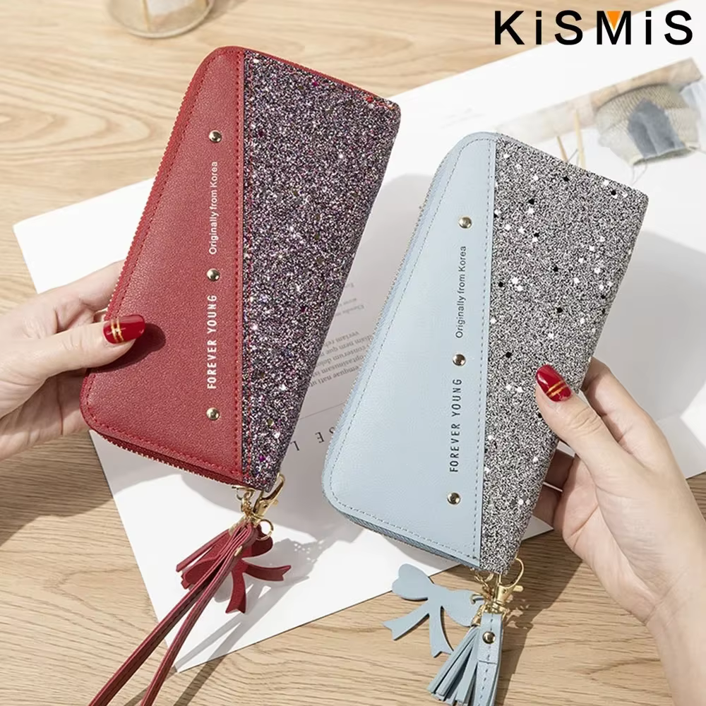 Portefeuille Long en Cuir pour Femme