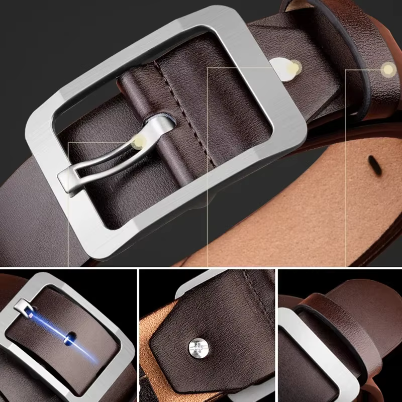 Ceinture de luxe en cuir PU de créateur