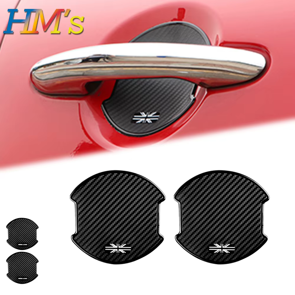 Autocollant de Protection pour poignée de porte de voiture, Film de Protection pour MINI Cooper S F54 F55 F56 F60 R55 R56 R60, accessoires