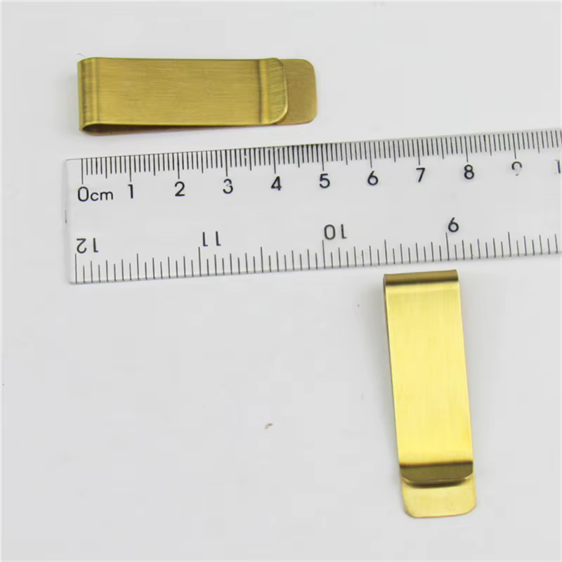 Vente chaude! Pince à billets porte-monnaie Portable en acier inoxydable portefeuille en métal dossier
