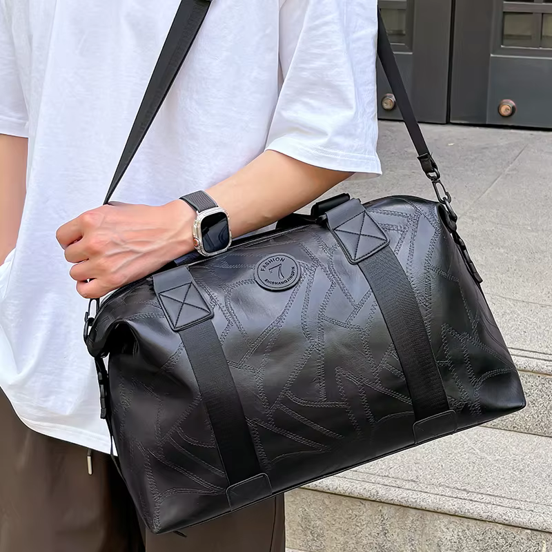 Sac de voyage vintage en cuir pour usage quotidien