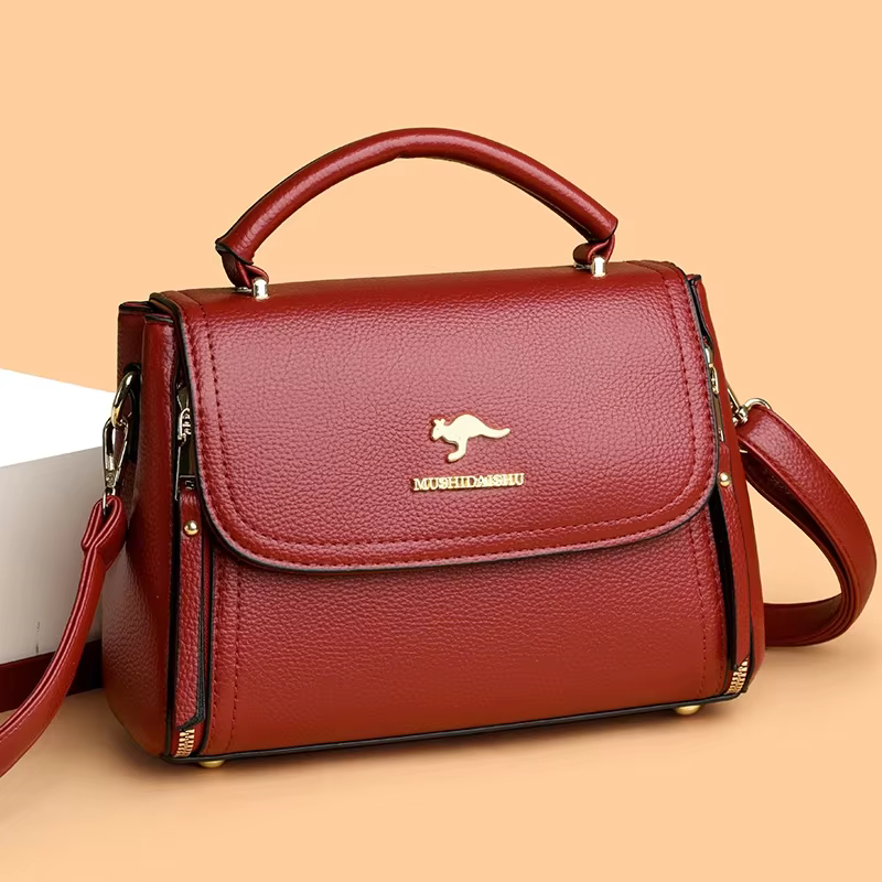 Sacs à poignée supérieure en cuir souple pour femmes