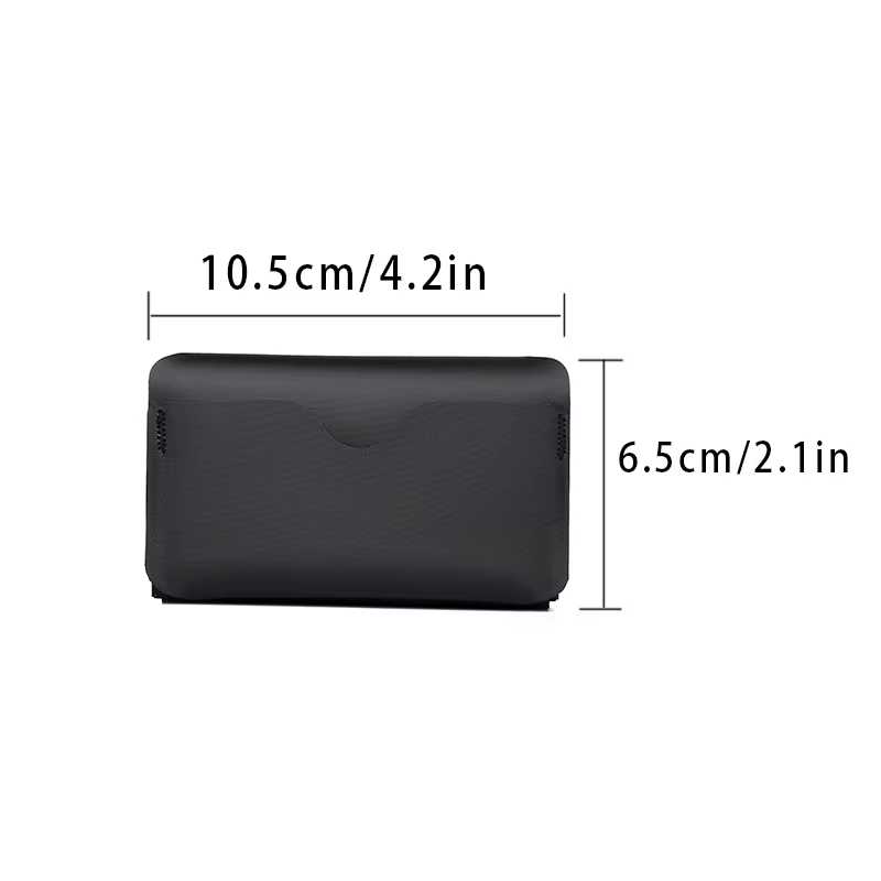 Portefeuille pliable pour hommes avec boucle magnétique multifonctionnelle