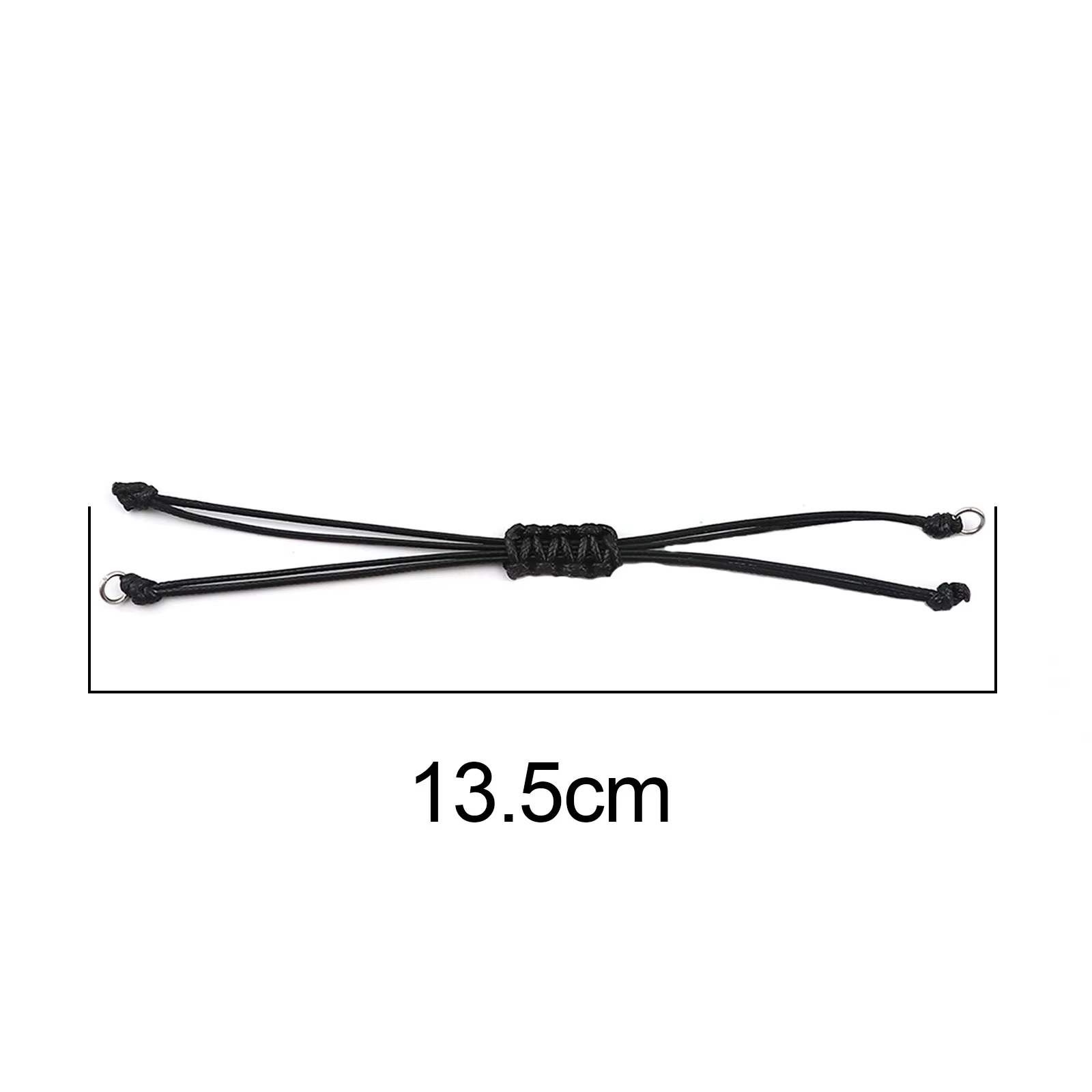Bracelets tressés faits à la main en polyester avec nœuds porte-bonheur, ULmulticolore, accessoires de tressage réglables, 5 pièces