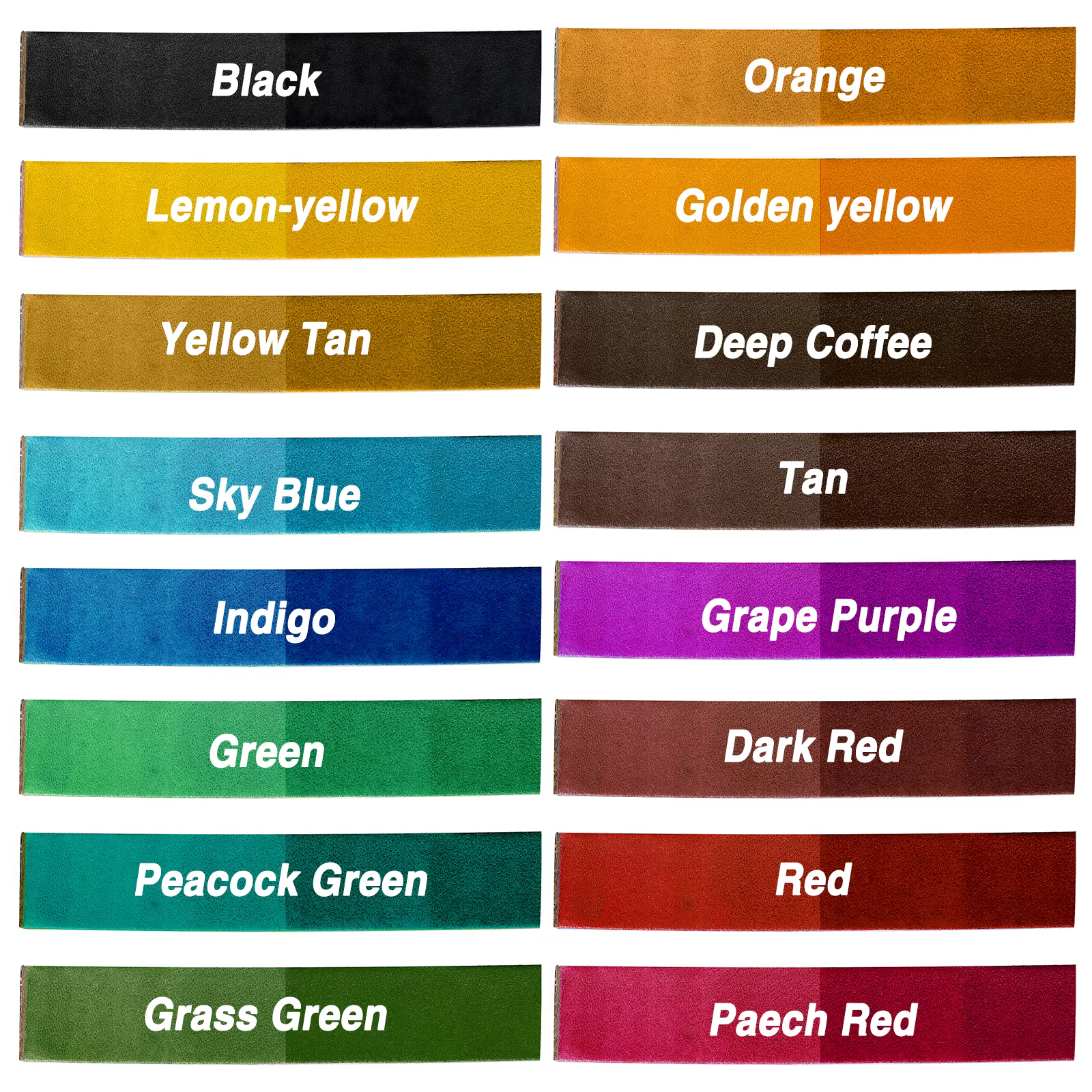 30 ml/bouteille 16 couleurs cuir coloration Pigment colorant liquide cuir réparation remise à neuf siège de voiture sac chaussures baskets soins de la peau artisanat ﻿