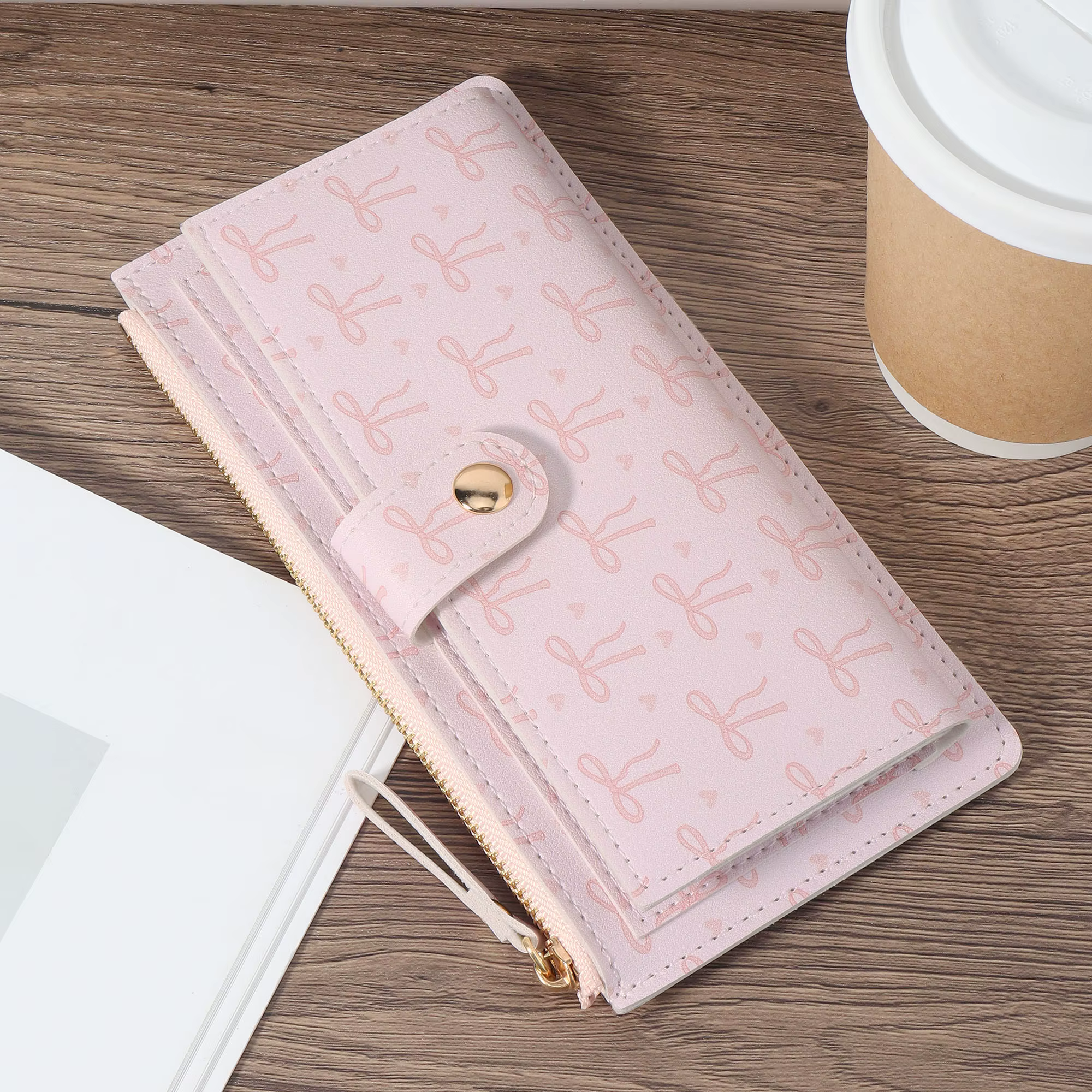 Portefeuille long pour femmes