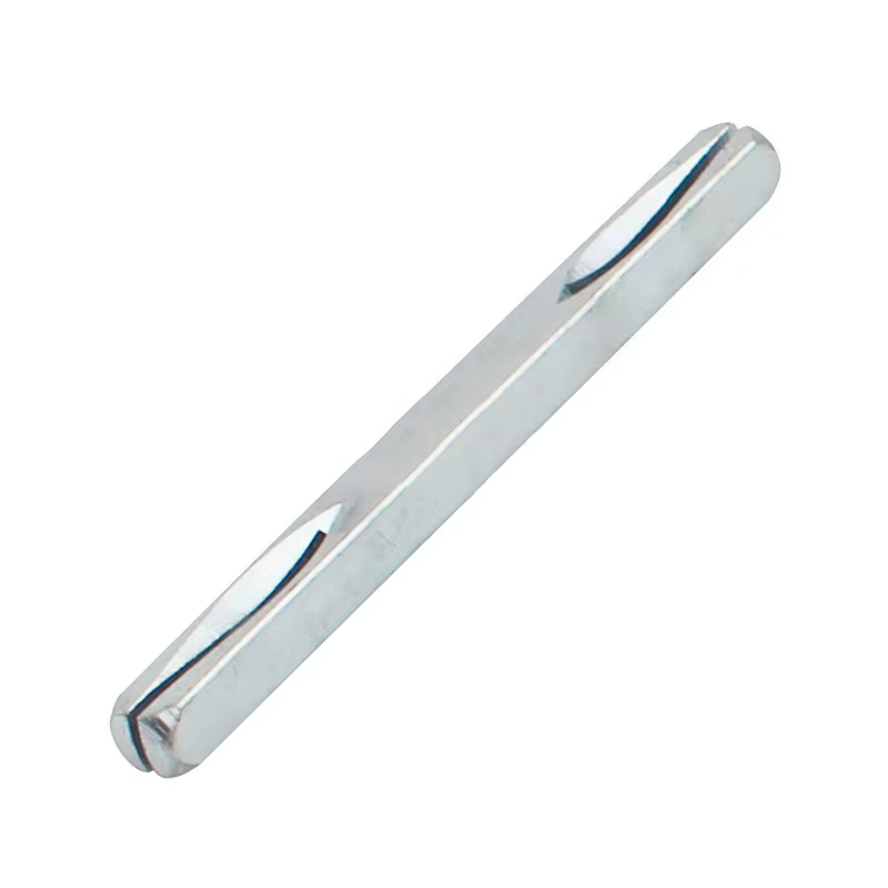 Serrure de poignée de porte, pièces de rechange, barre plate forée, broche carrée sans clé, quincaillerie de meubles pour poignée de porte fenêtre, broche