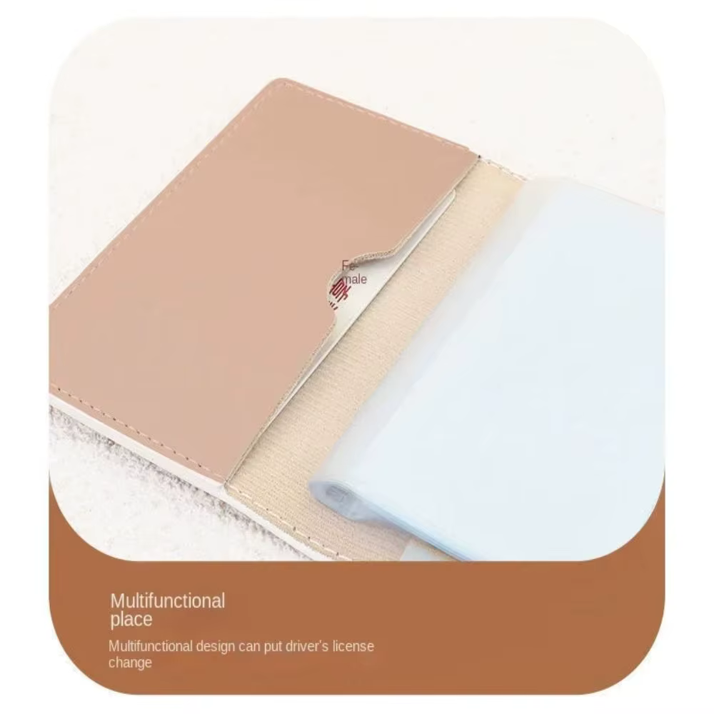 Porte-cartes imprimé chat mignon pour femme