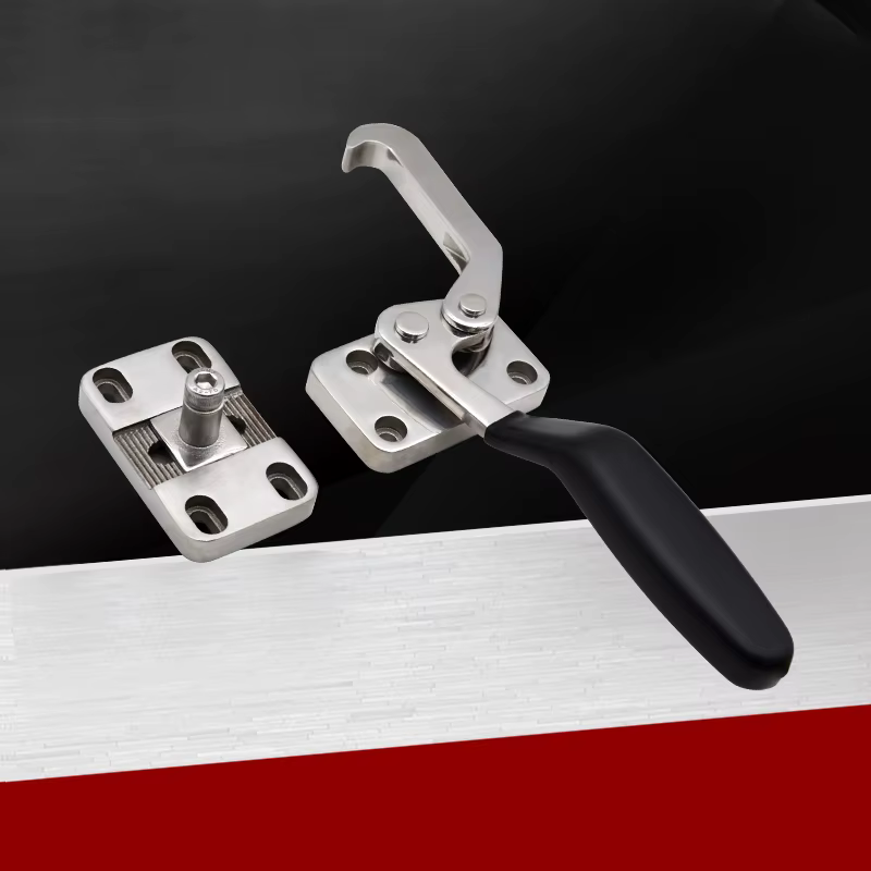 Poignée hermétique pour chambre d'essai, serrure de porte, fabricant de poignées de porte en acier inoxydable pour fours de stockage à froid