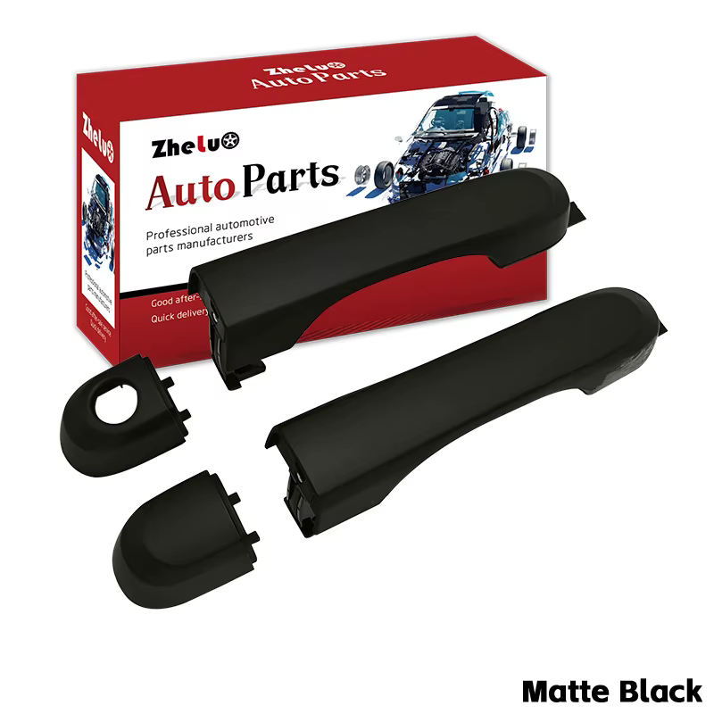 Poignée extérieure de porte avant noire mate, poignée de porte extérieure pour Jeep Renegade 2015 – 2023