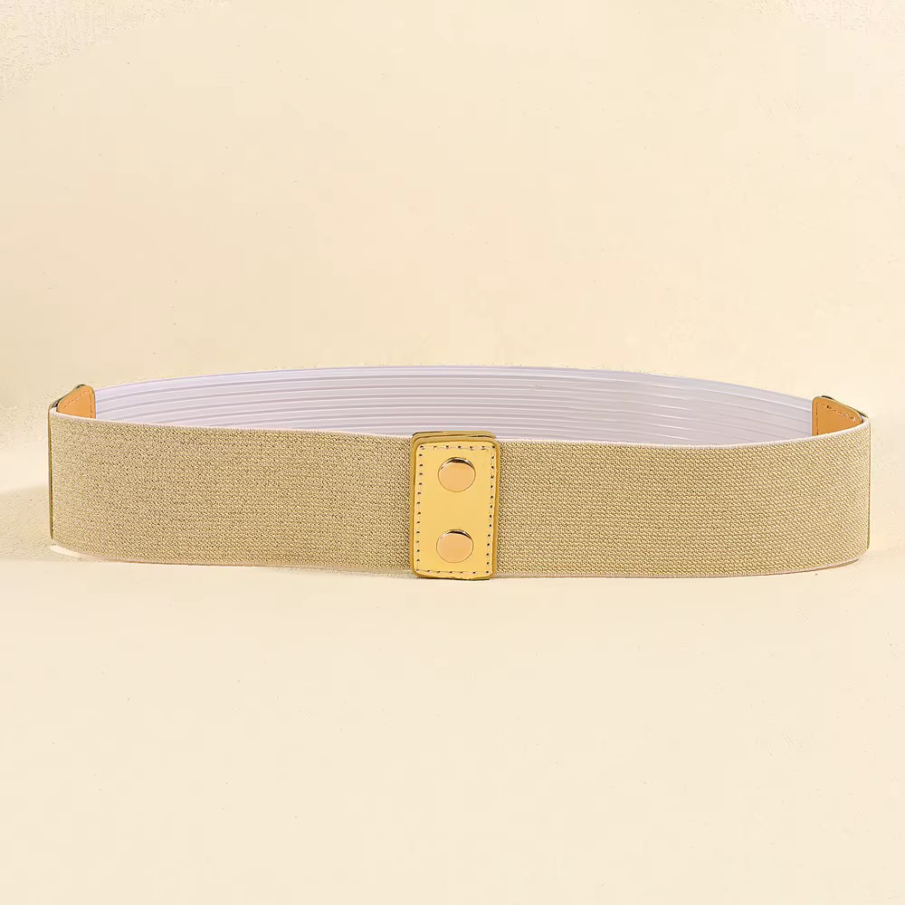 Ceinture de taille dorée à la mode