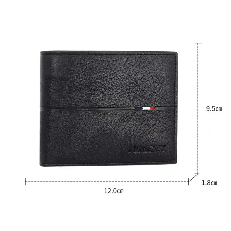 Portefeuille en cuir PU pour hommes
