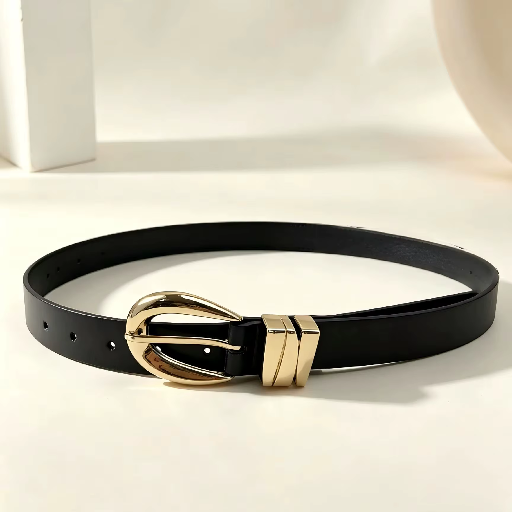 1 ceinture unisexe, style bohème simple et rétro