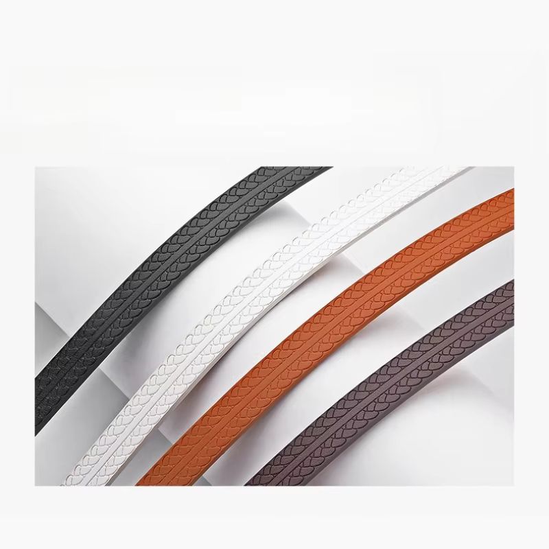 Ceinture fine de style ethnique avec gravures – Ceintures en cuir décoratives polyvalentes haut de gamme rétro européennes et américaines