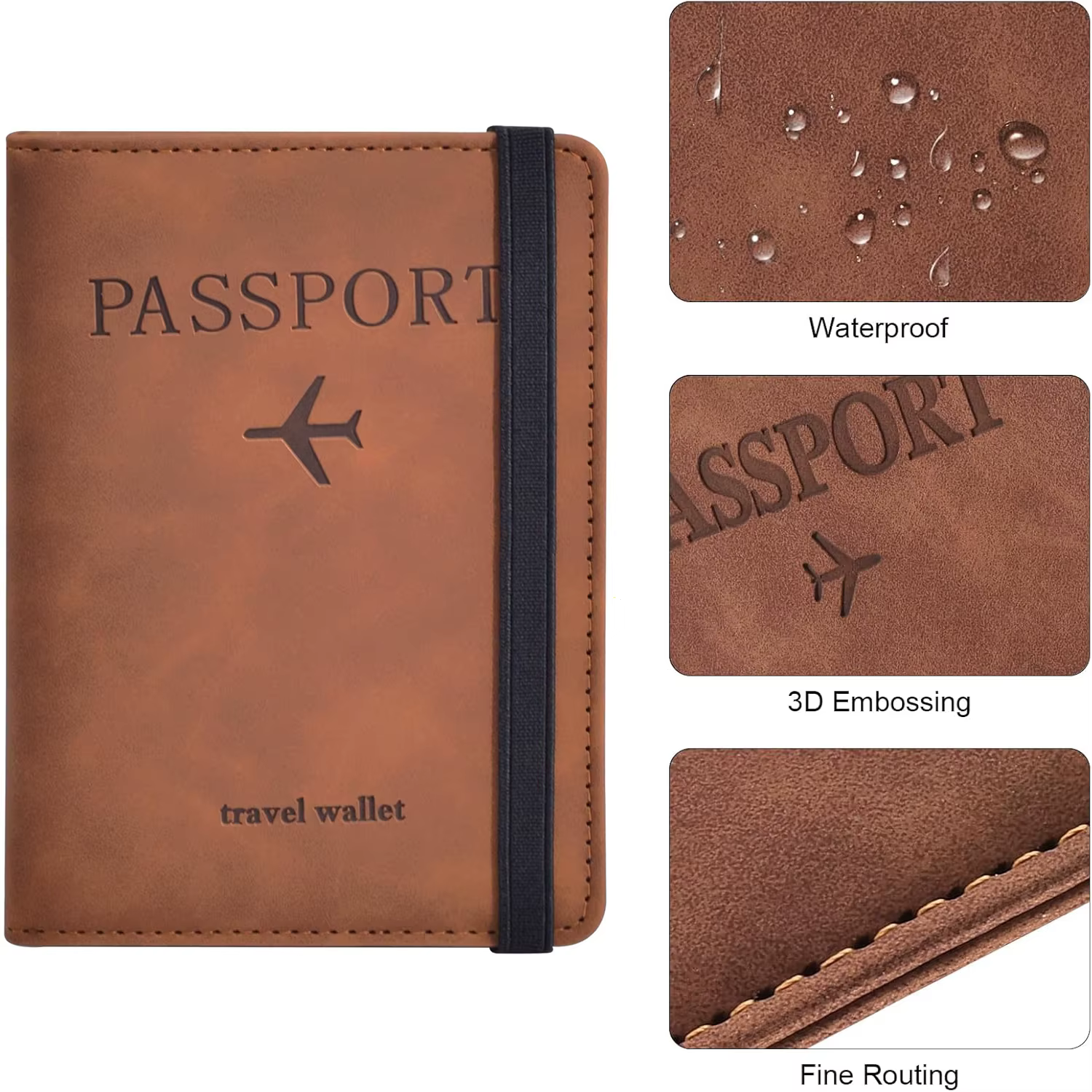 Porte-passeport pour voyage Essentials