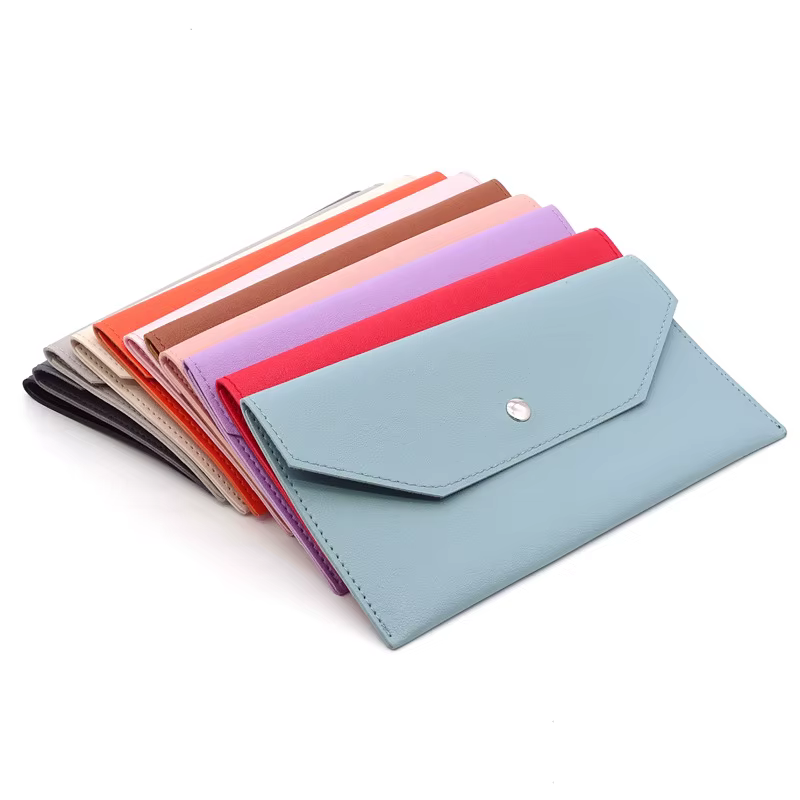 Portefeuille en cuir Ultra fin pour femmes