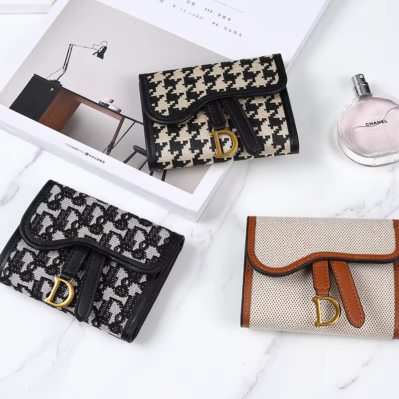 Portefeuille pour femme de style vintage