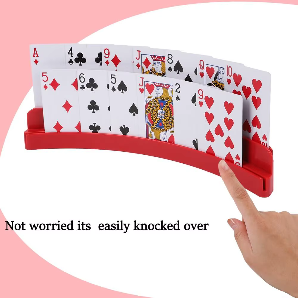 Porte-cartes à deux couches en ABS
