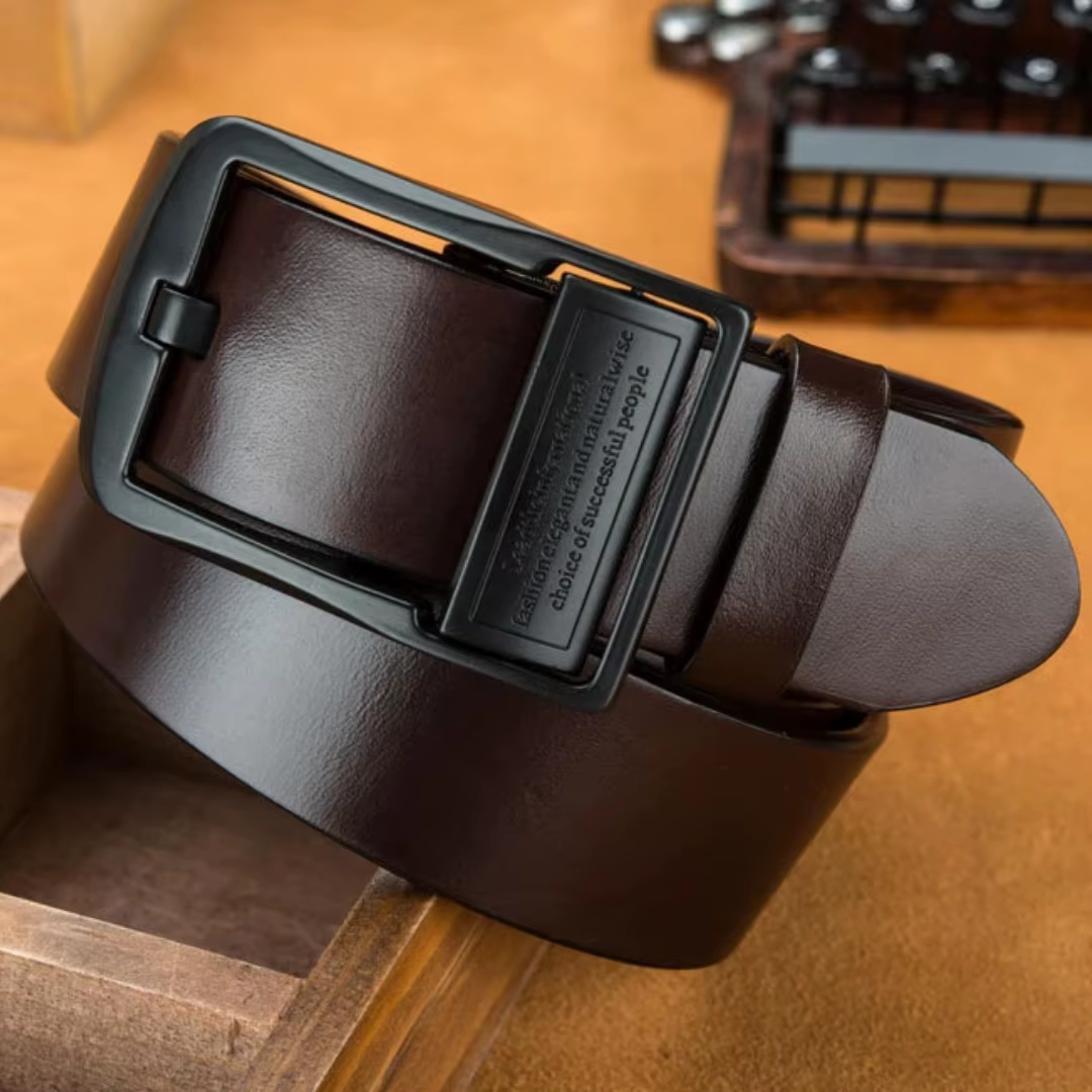 Nouvelle ceinture en cuir pour homme