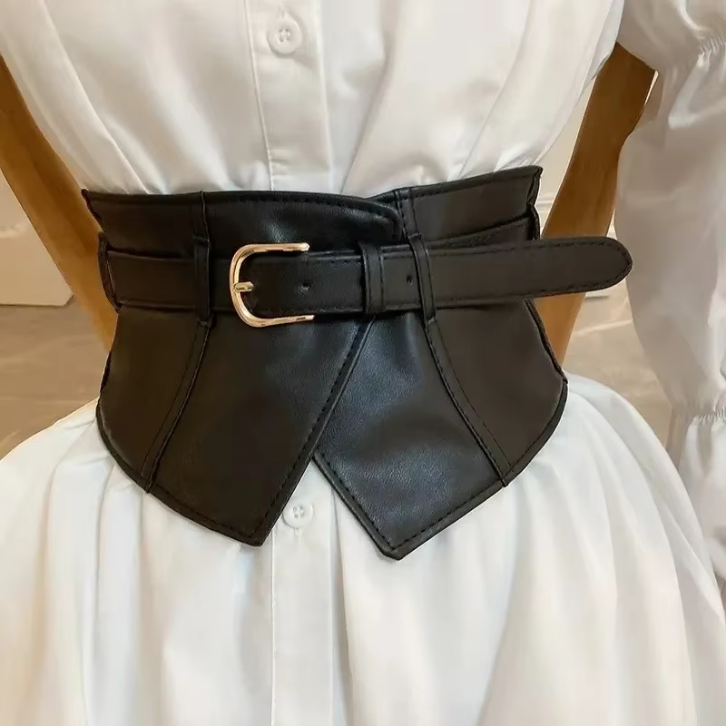 Ceinture pour femmes, ceinture décorative avec jupe et chemise