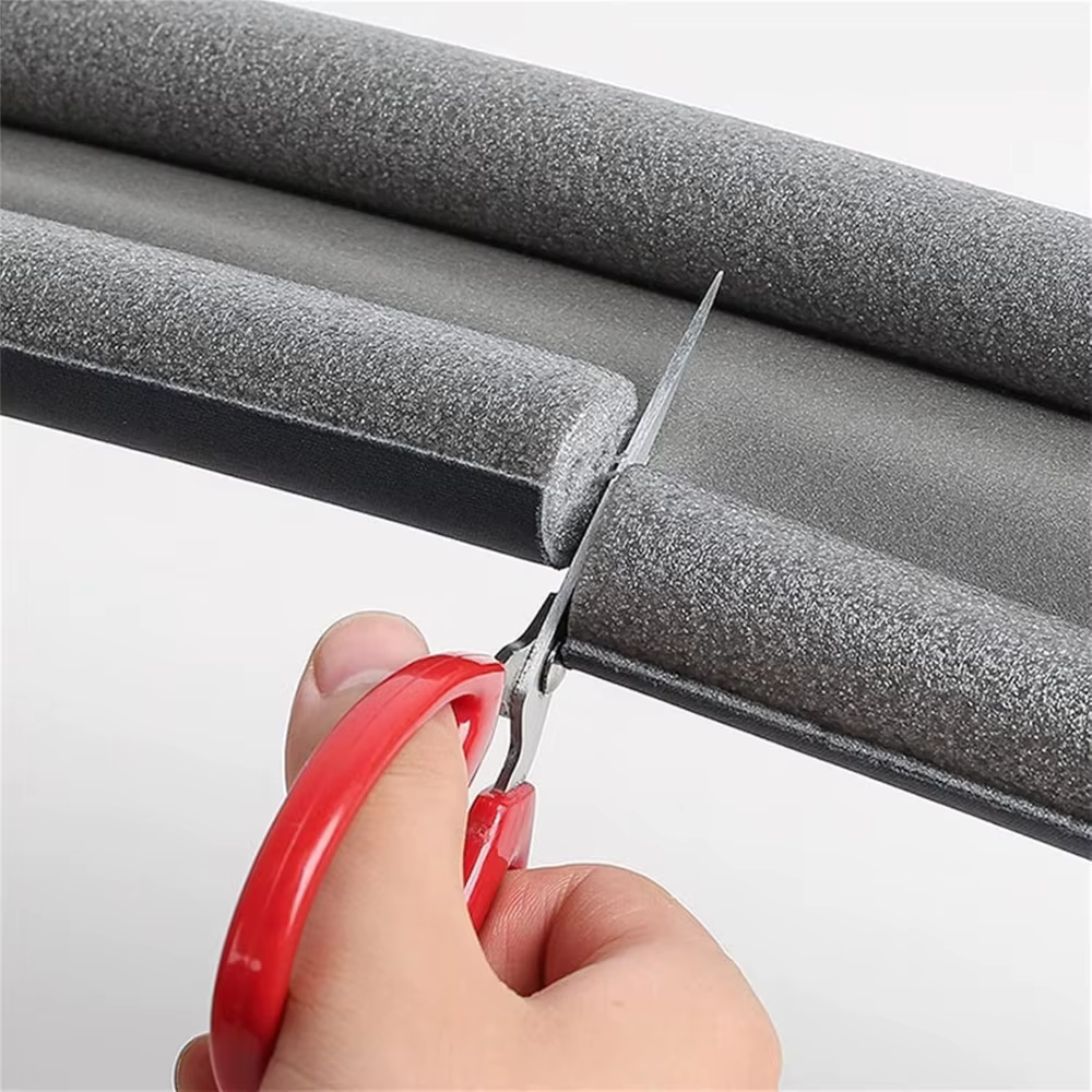 Bande d'étanchéité pour bas de porte, isolation phonique épaissie, anti-insectes, coupe-vent, anti-poussière, pour portes domestiques et de chambre