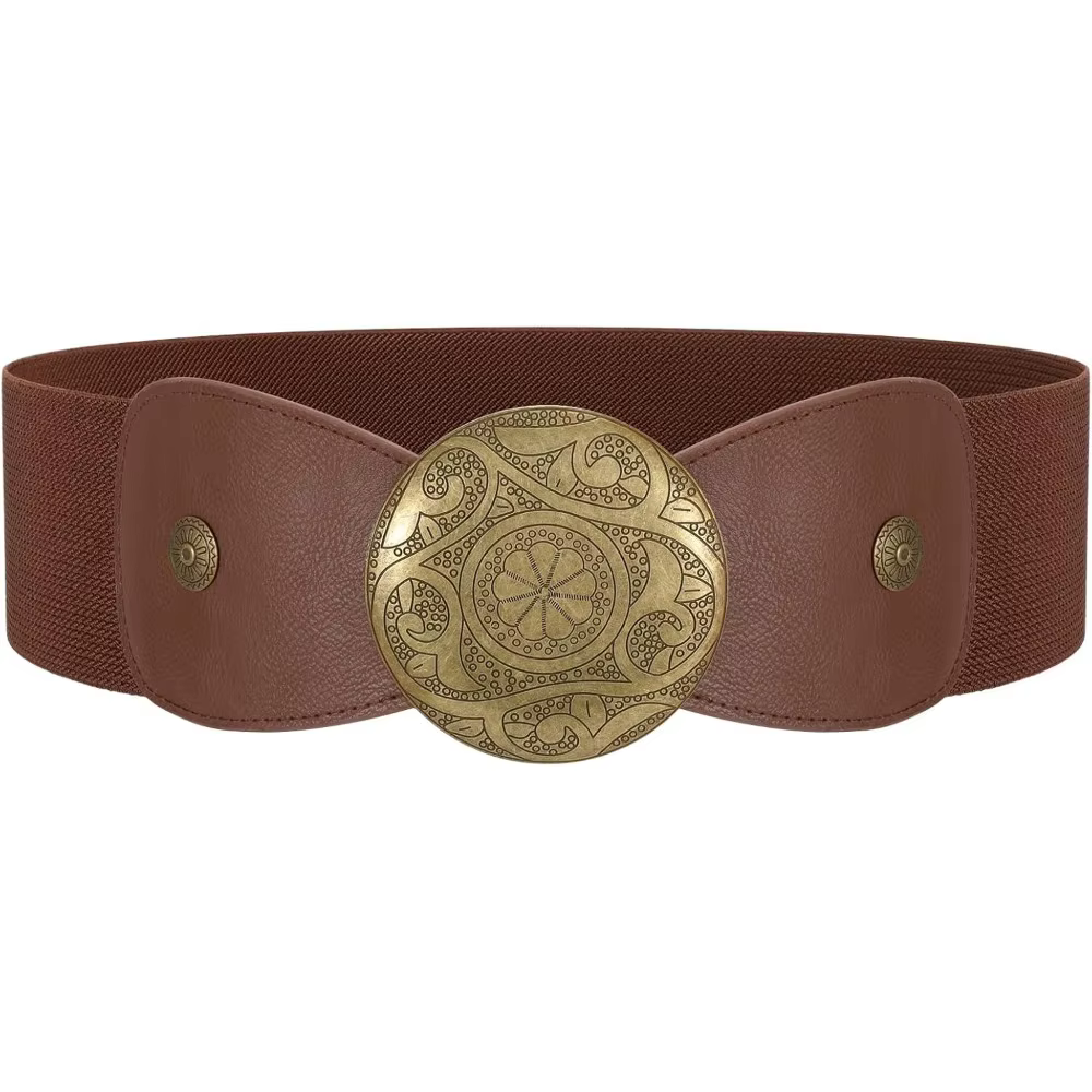 Ceinture élastique large pour femme