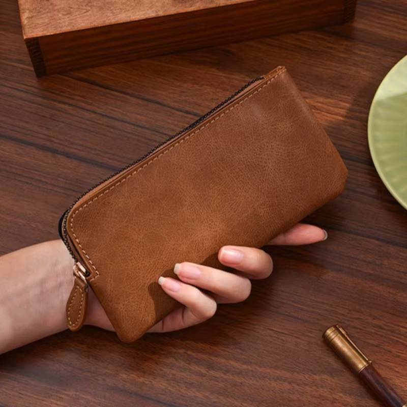 Portefeuille en cuir pour hommes