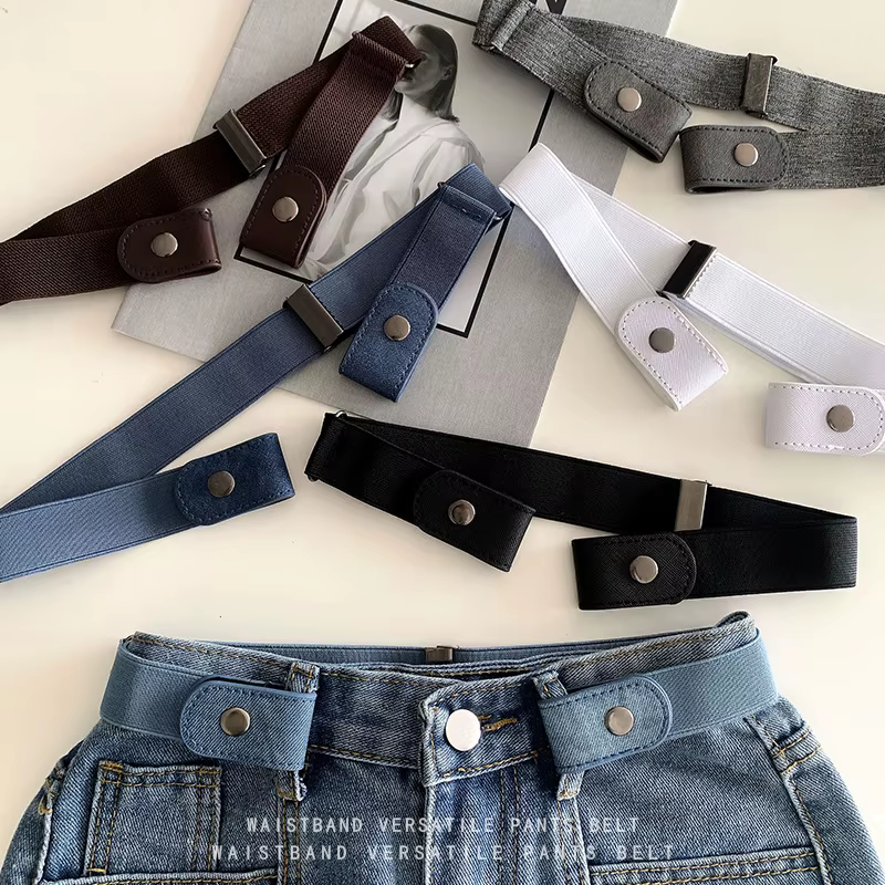 Ceinture élastique réglable et polyvalente pour jeans de loisirs