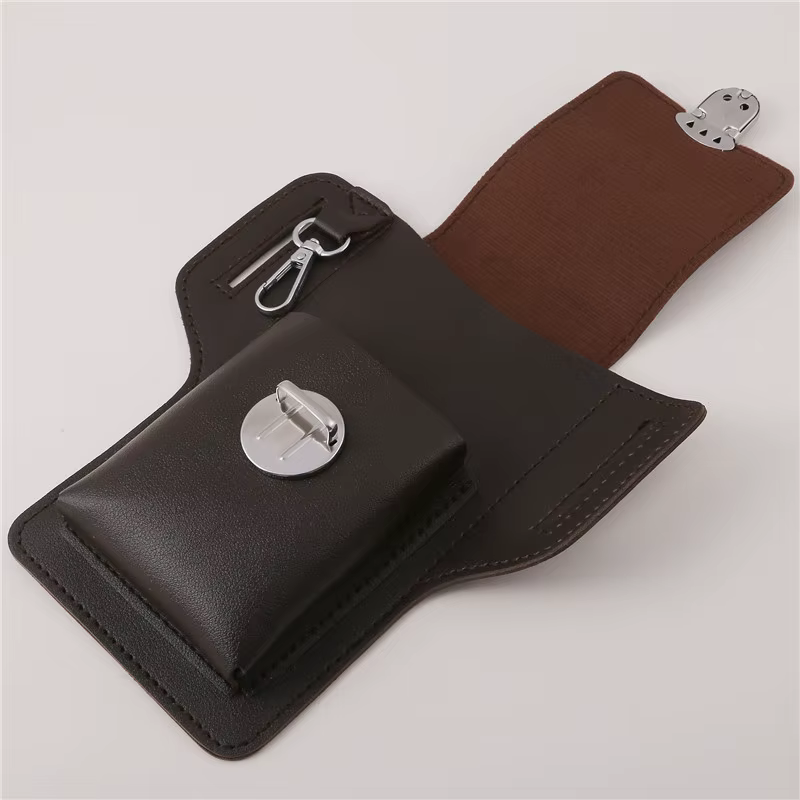 Sac de ceinture de téléphone en cuir Pu multifonctionnel