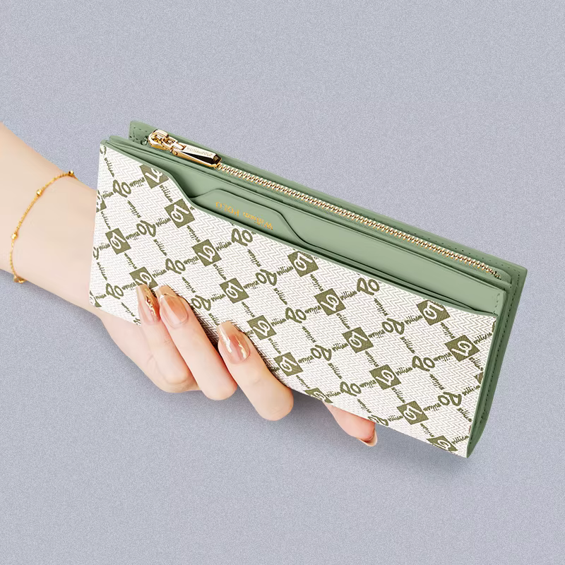 Portefeuille imprimé pour femme