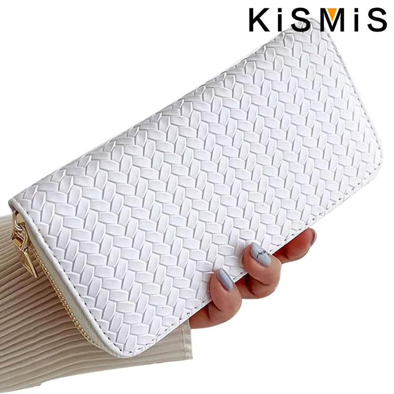 Portefeuille en cuir PU pour femme