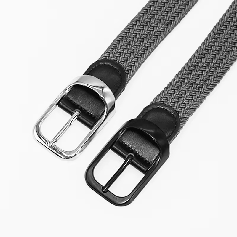 Ceinture tissée élastique pour hommes