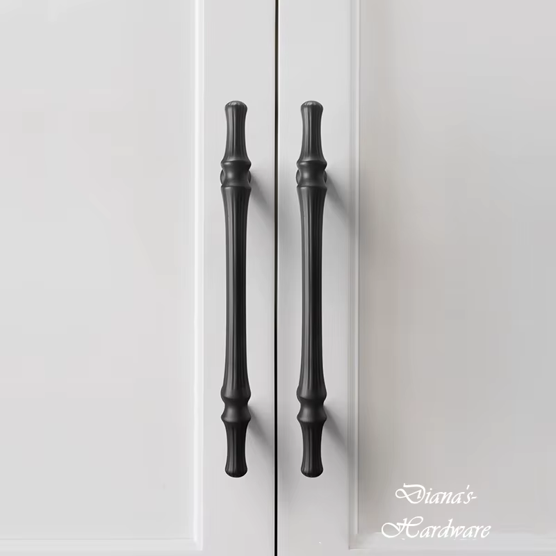 Poignée et bouton de meubles décoratifs jeunesse, armoire noire, armoire, armoire, MELKnobs, cuisine, porte Foy