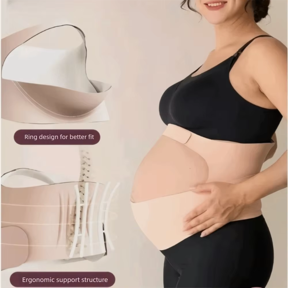Ceinture de maternité une pièce réglable, dos fin, vêtements, soins de la taille, protection de l'abdomen, Support de grossesse, nouvelle collection