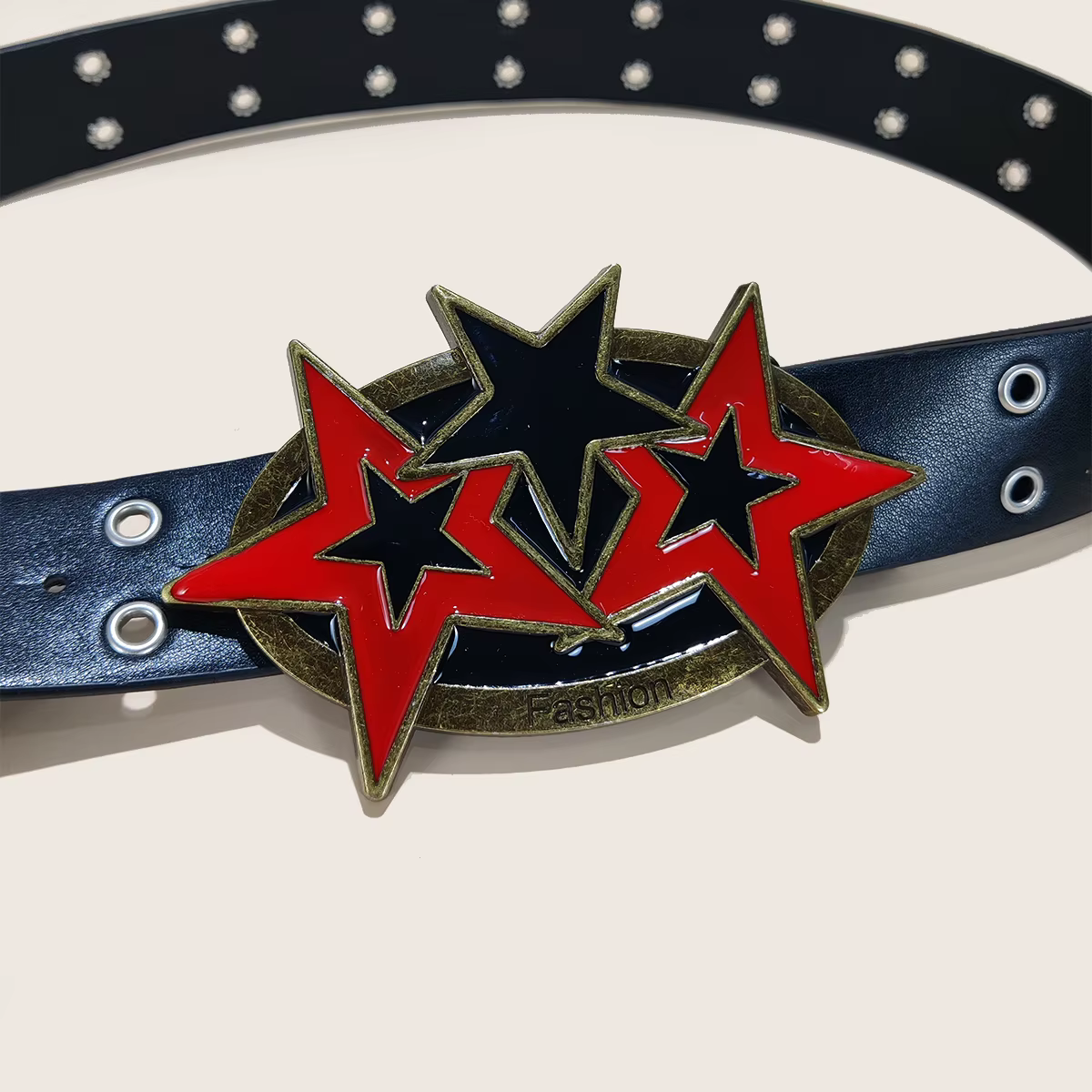 Ceinture pour hommes rétro fait vieille alliage gothique boucle