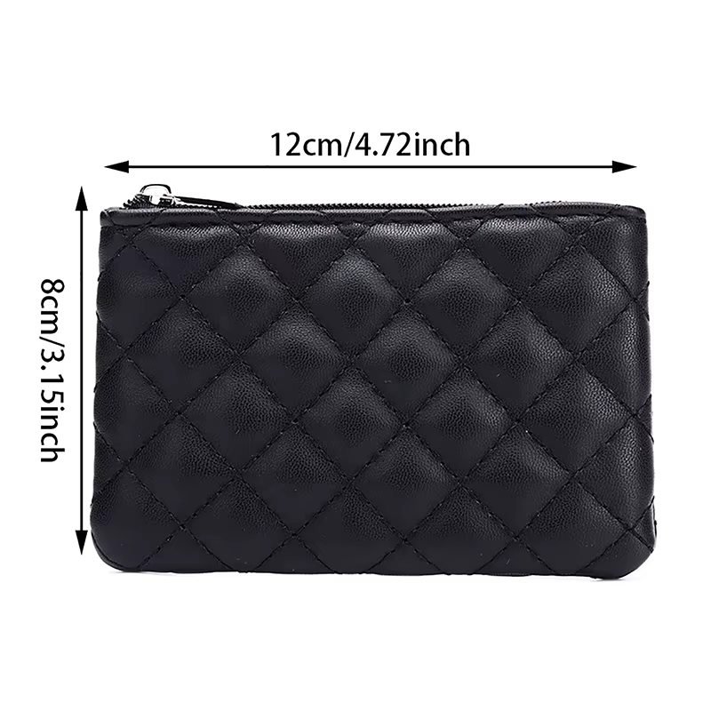 Petit porte-monnaie en cuir PU pour femme