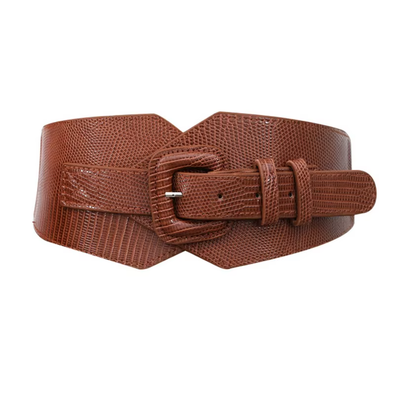 Corset large ceinture en cuir est l'accessoire parfait/ceinture