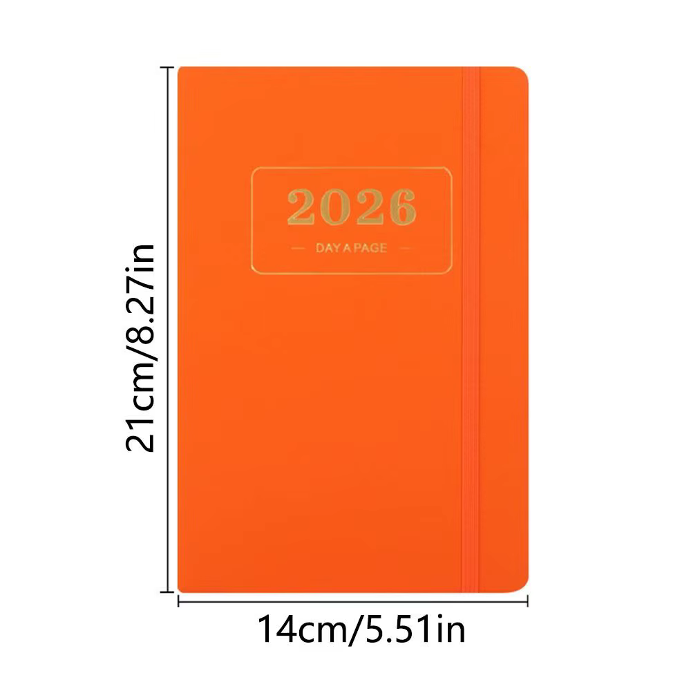 Carnet de planification A5 en cuir PU