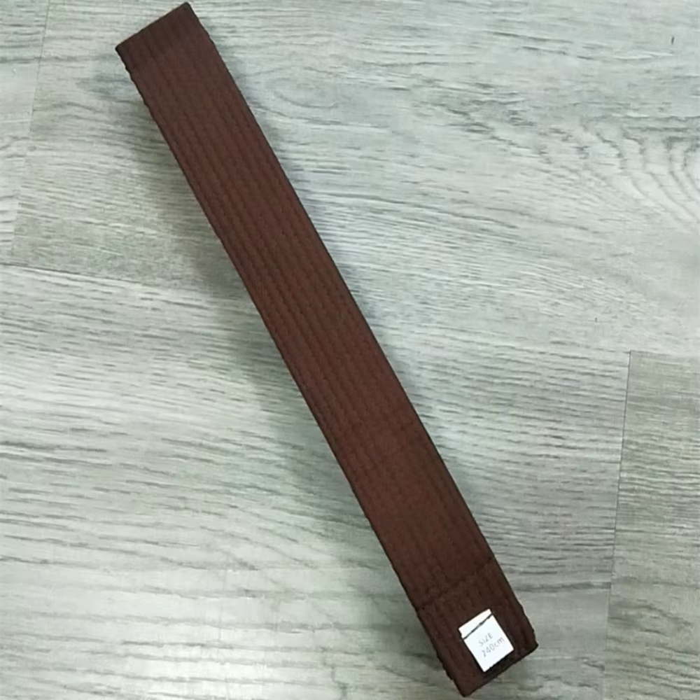 Ceinture de Taekwondo en coton, uniforme, ceintures de classement de couleur noir/rouge/vert/jaune colorées 2.2/2.8M, bandes Standard udo Jiu jitsu karaté