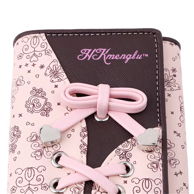 Portefeuille Long pour fille multi-fonctionnel en polyuréthane portefeuilles femmes porte-monnaie porte-cartes pochette
