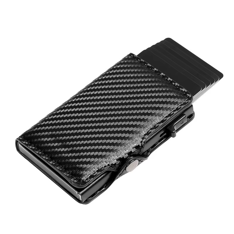 Porte-cartes en fibre de carbone pour hommes