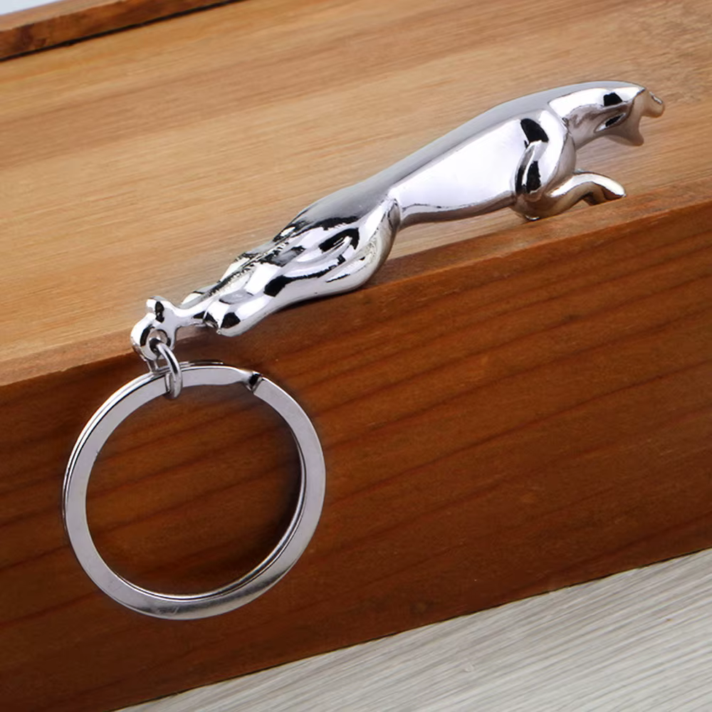 Porte-clés classique en acier inoxydable