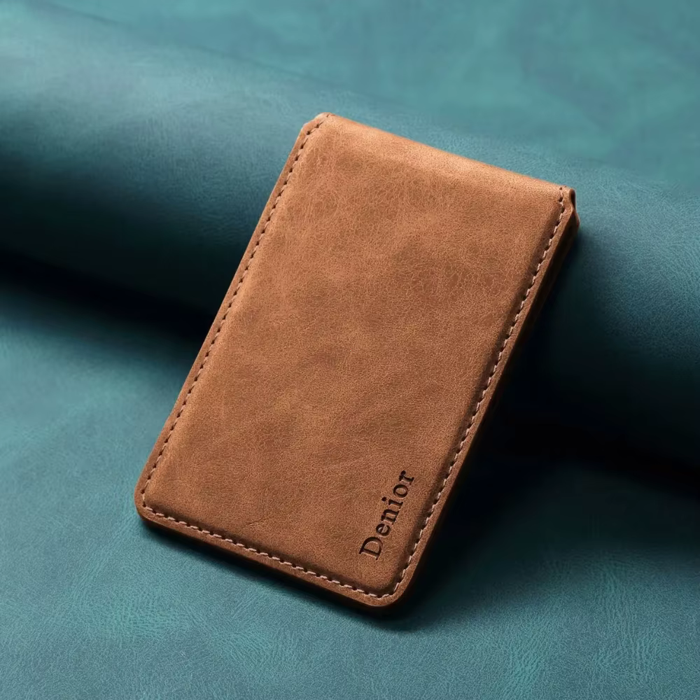 Porte-cartes en cuir pour hommes